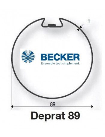 Bagues moteur Becker R Deprat 89