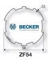 Bagues moteur Becker R ZF 54