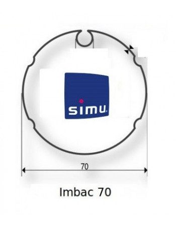 Bagues Imbac 70 moteur Simu T5 - Dmi5