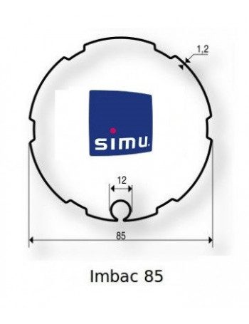 Simu 9530109 - Bagues Imbac 85 goutte 12 moteur Simu T6 - Dmi6