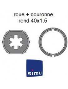 Simu 9001497 - Bagues Rond 40x1.5 moteur Simu T3.5
