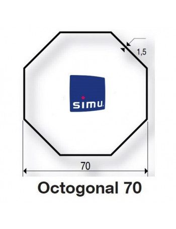 Bagues Octogonales 70 moteur Simu T5 - Dmi5