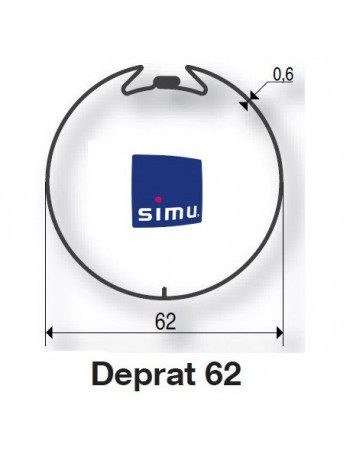 Bagues Deprat 62 moteur Simu T5 - Dmi5
