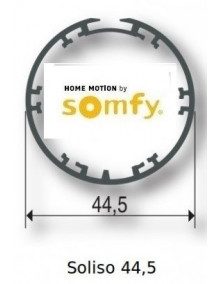 Somfy 9013973 - Bagues Soliso 44.5 moteur Somfy Ls40