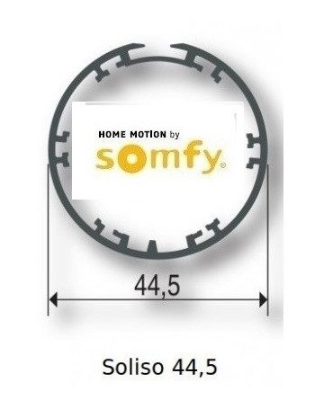 Somfy 9013973 - Bagues Soliso 44.5 moteur Somfy Ls40